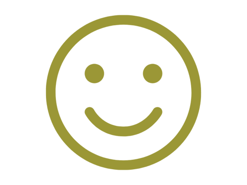 green smiley face