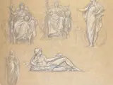 Sketches of human form