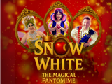 poster advertising Snow White pantomime
